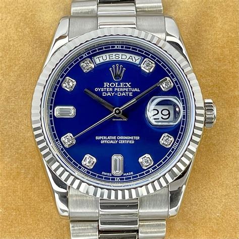 118239 blue dial rolex|chrono24 rolex 118239.